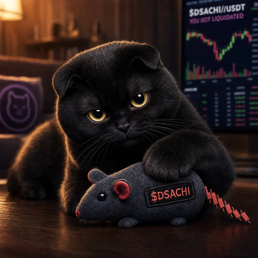 Liquidation Mouse Toy — Dark Sachi cat toys from the $DSACHI nocturnal collection
